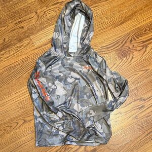 Simms Camouflage Kids Hoodie